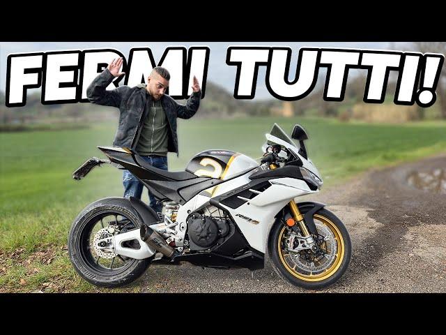 HANDS UP! Is it better than the 2025 V4s? - APRILIA RSV4 FACTORY 2024 TEST RIDE