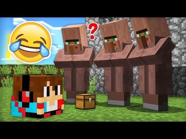 5 НОВЫХ СПОСОБОВ КАК ЗАТРОЛЛИТЬ ЖИТЕЛЕЙ В МАЙНКРАФТ | Компот Minecraft