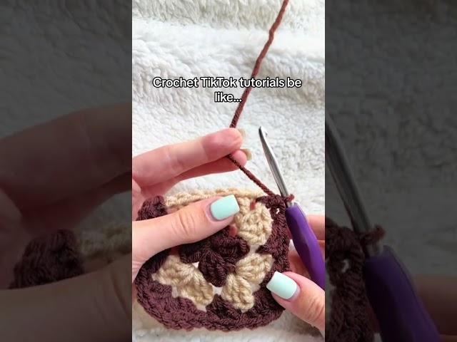 Crochet Tutorials Be Like  #crochet #diy #crocheting #crochettutorial