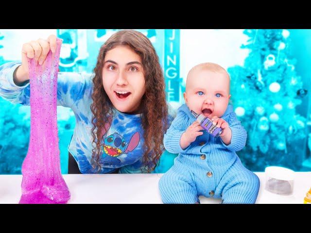 Can a baby make slime?