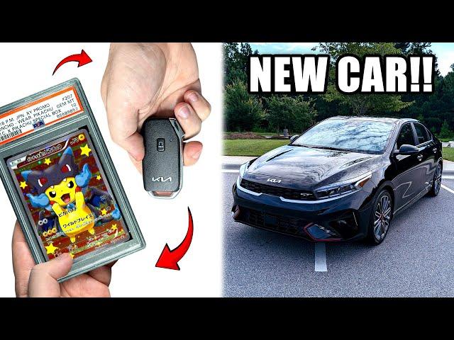 I Paid For My New Car With Pokemon Cards!