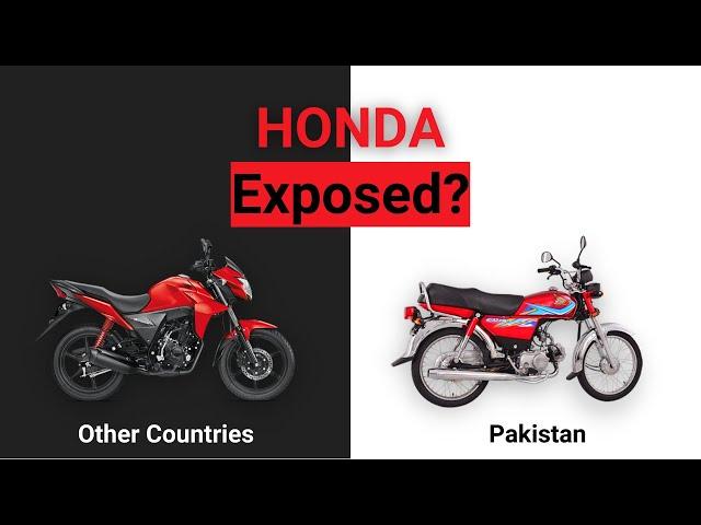 Why Pakistani Bikes Look Outdated | Is Honda Behind It?