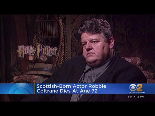 Actor Robbie Coltrane dies at 72