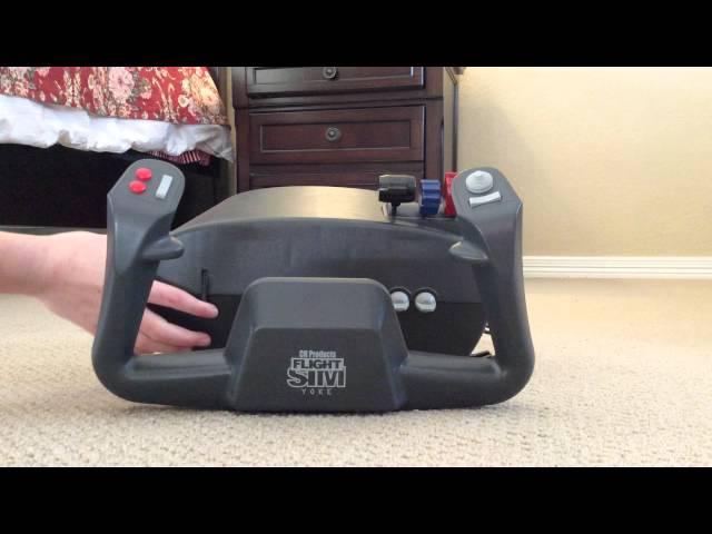 CH Products Flight Sim Yoke Review- cub fsx