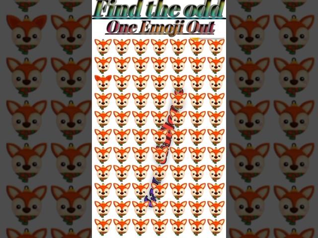 Find the odd emoji out ‍️ #sisgaming #howgoodareyoureyes #emojichallenge #puzzlegame