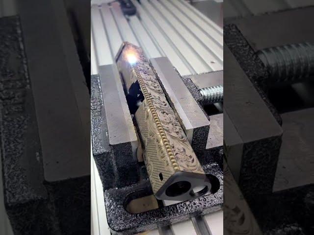 First Glock Slide Engraving Attempt Ever