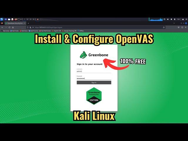 How to Install OpenVAS Vulnerability Scanner on Kali Linux