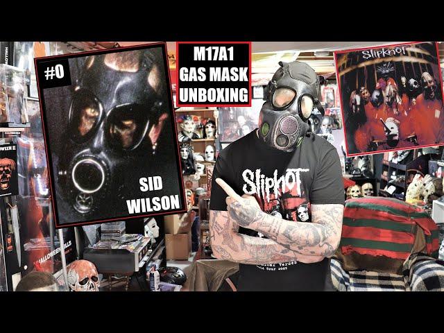 Sid Wilson Slipknot M17A1 Gas Mask Unboxing (SELF TITLED ALBUM)