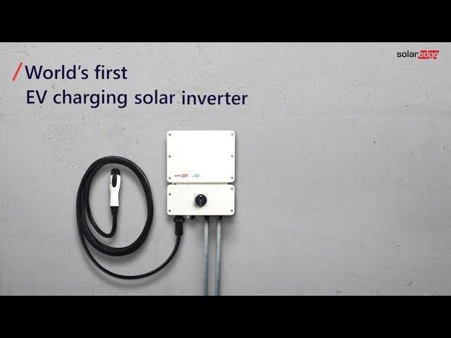 SolarEdge's EV Charging Solar Inverter for North America