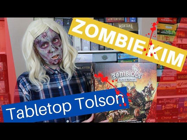 ZOMBIE KIM! Watch Tabletop Tolson to See What Will Louis Do When He Finds a Zombie in His Basement!