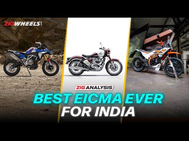 Coming to INDIA! Best Bikes From EICMA 2024 (KTM, BMW, Aprilia, Royal Enfield & more) - ZigAnalysis