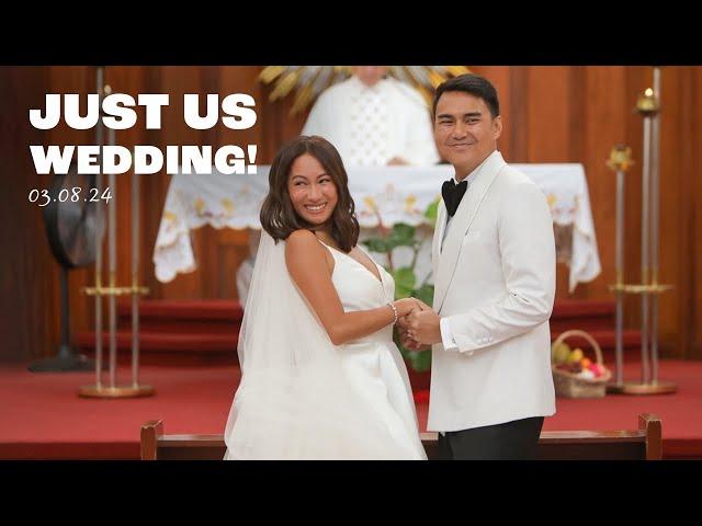 “Just Us” Wedding! | Miggy and Laureen Uy Cruz