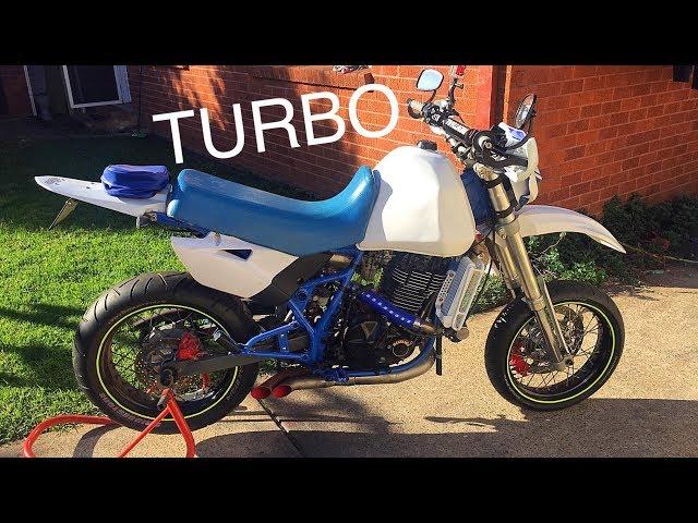 Custom Suzuki Dr 600 TURBO!