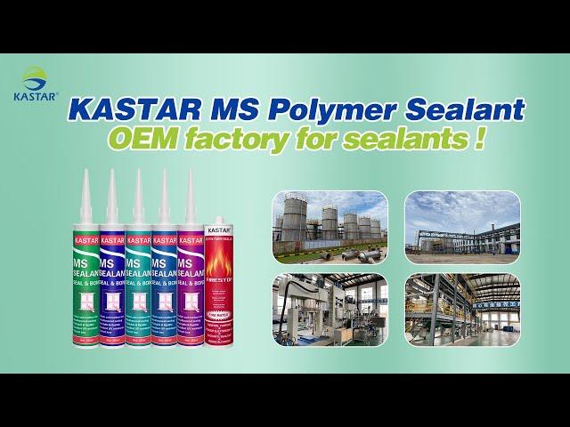 Showing The KASTAR MS POLYMER SEALANT Factory