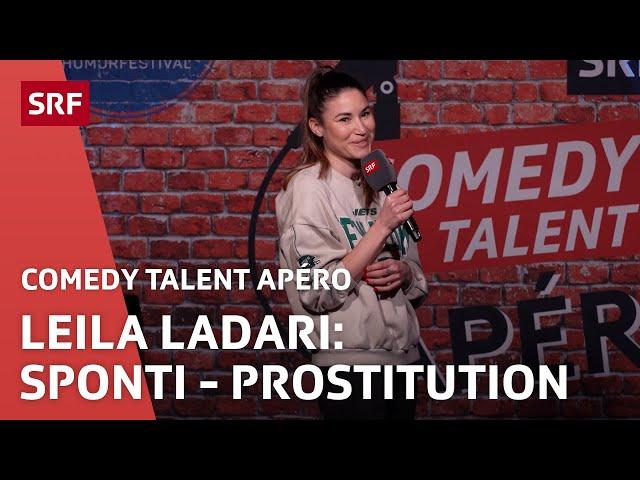 Leila Ladari: Sponti-Prostitution und Kampfpädagogik | Comedy Talent Apéro | SRF