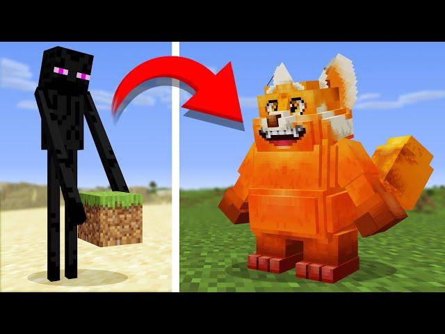 I remade every mob into Pixar Characters in Minecraft