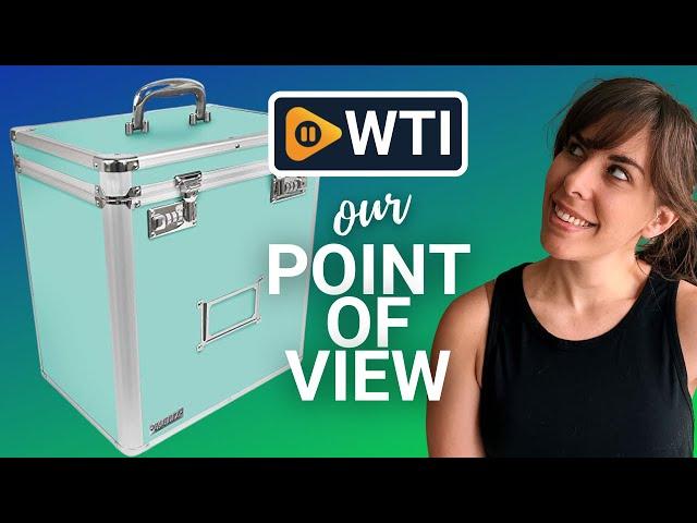 Vaultz Vinyl Record Storage Box | Our Point Of View