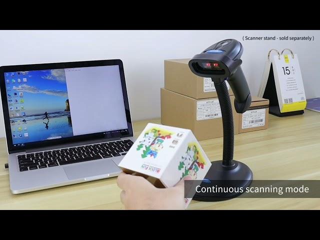 NETUM NT-1228BC Bluetooth Barcode Scanner  Handheld 1D CCD Wireless Bar Code Reader