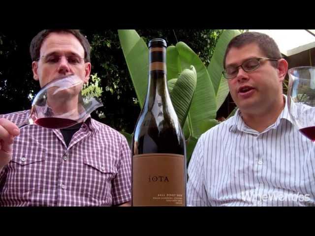 2011 iOTA Cellars Pinot Noir Pelos-Sandberg Vineyard Voluptuous Willamette Valley, Oregon Red Wine