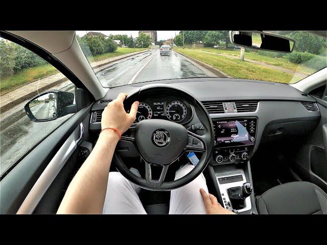 2018 Skoda OCTAVIA Ambition Business 1.6l 116HP - POV Test Drive & Fuel consumption check