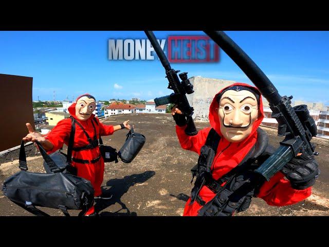 PARKOUR VS MONEY HEIST! 21