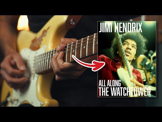 How to play ALL ALONG THE WATCHTOWER by JIMI HENDRIX