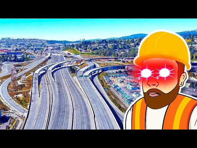 Reviewing the WORST REAL HIGHWAY LAYOUTS in Cities Skylines 2!