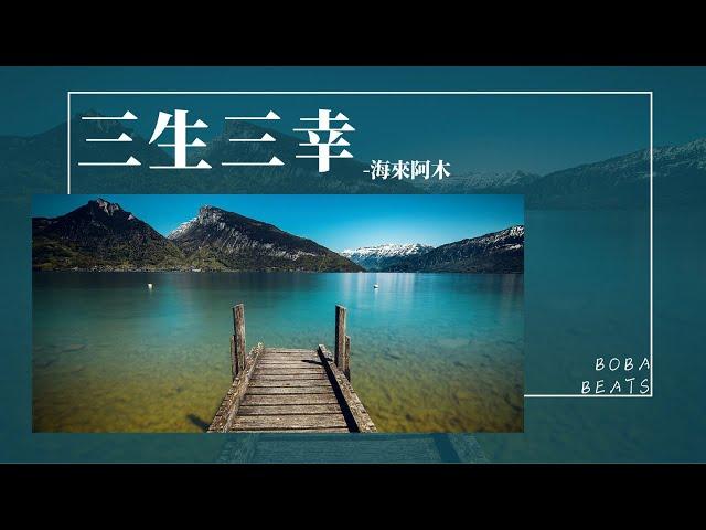 海來阿木 - 三生三幸『我不愛你誰愛你 該是我三生有幸 遇見了你』【Lyrics Video】