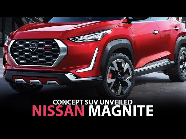 All new Nissan Magnite | Nissan Concept SUV unveiled