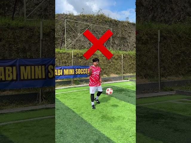 Ini dia cara Mengontrol Bola yang baik