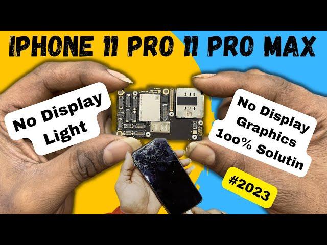 iPhone 11 Pro,11 Pro Max Black Screen/No Display Backlight Repair