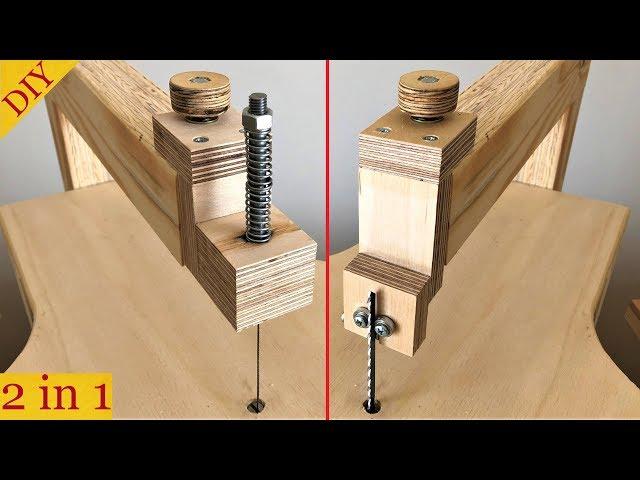 Scroll Saw & Jigsaw Table  (2 in 1)  Kıl Testere Makinası & Dekupaj Tezgahı