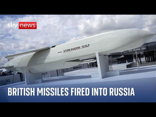 Ukraine fires British Storm Shadow missiles into Russia | Ukraine War