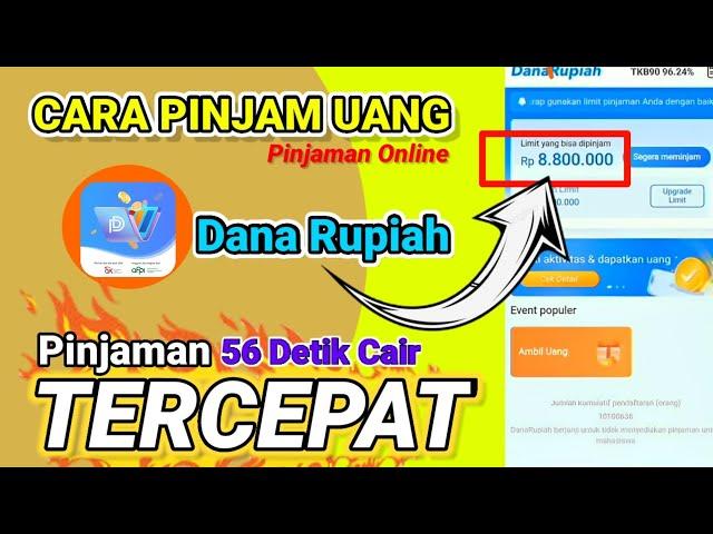 Dana Rupiah Pinjaman Online Terbaru Cepat Cair || Aplikasi DanaRupiah