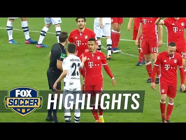 Monchengladbach vs. Bayern Munich | 2016-17 Bundesliga Highlights