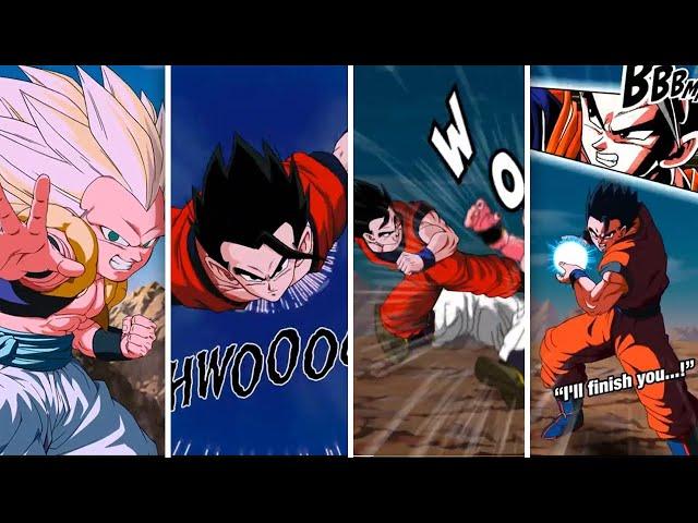 LR ULTIMATE GOHAN, GOTENKS & PICCOLO SUPER ATTACK ANIMATIONS! (DBZ: Dokkan Battle)