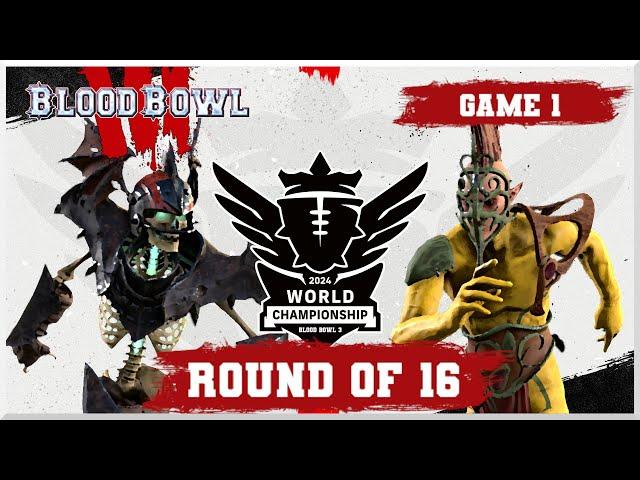 Blood Bowl 3 - World Champs '24 - Round of 16 - Franki129 vs Strider84 Game 1 (Official Cast)