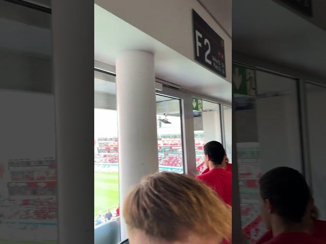 VIP-Einblick bei Bayer Leverkusen - VFL Wolfsburg  #bayerleverkusen #vflwolfsburg #bundesliga