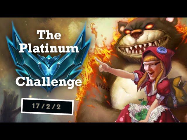 Annie main returns  | The Platinum Challenge #leagueoflegends