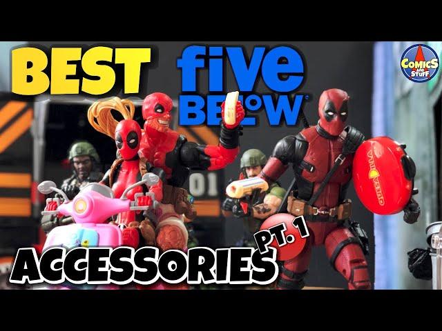 BEST 5BELOW 1:12 SCALE ACCESSORIES PART 1...CHEAP ACCESSORIES FOR YOUR ACTION FIGURES