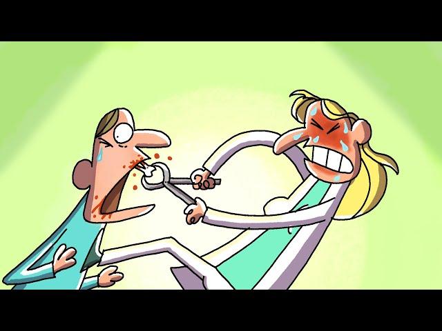 Pulling The Wrong Tooth | Cartoon Box 240 | By FRAME ORDEr | Funny Dentist Cartoon