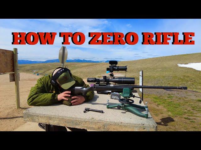 How to Zero a Rifle Scope at 100 Yards