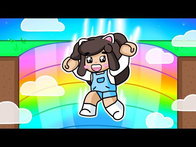 Falling 999999 ft Down a RAINBOW Dropper In Roblox!