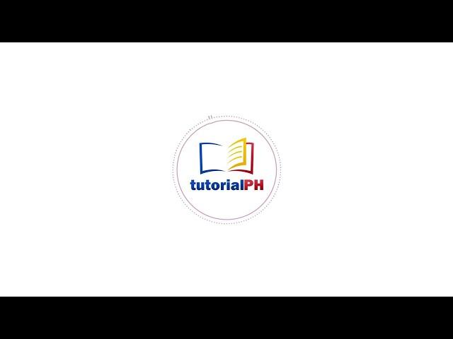 Tutorial PH Channel Video Intro