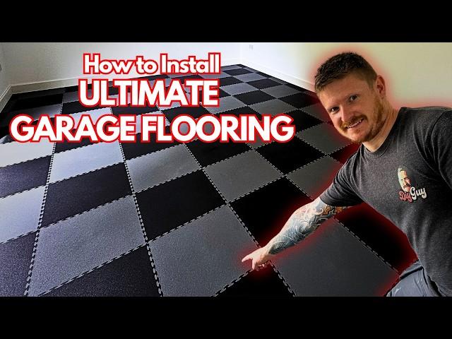 How to Install Interlocking PVC Workshop Floor Tiles - The Ultimate Garage Flooring!