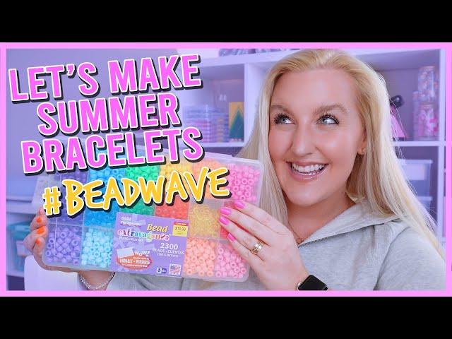 LET'S MAKE BEADED BRACELETS TOGETHER!! (DIY VSCO/ KANDI/PONY BEAD BRACELETS) for Summer ‍️️