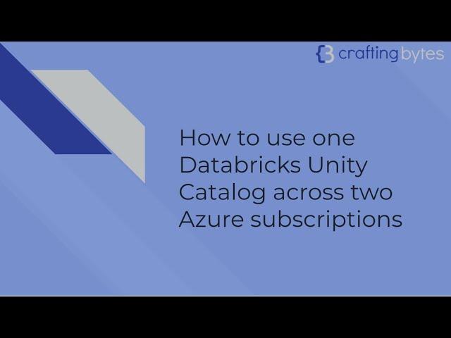 One Databricks Unity Catalog with Two Azure Subscriptions