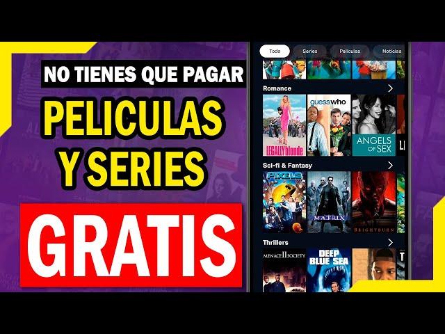 5 APPS para ver PELICULAS Y SERIES GRATIS (LEGAL) | Alternativas a NETFLIX, HBO MAX Y AMAZON PRIME