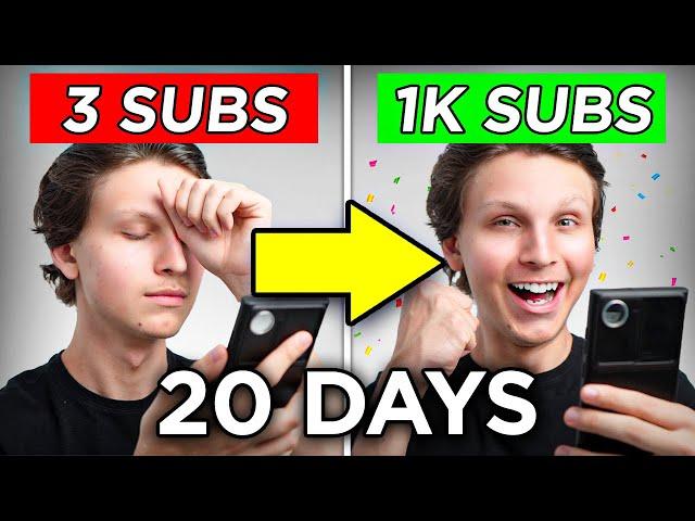 From 0 to 1,000 Subscribers in Just 20 Days… How I Did It