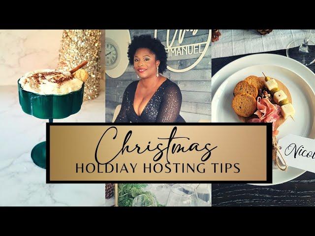 10 HOLIDAY HOSTING TIPS TO ELEVATE YOUR HOLIDAY DINNER PARTY